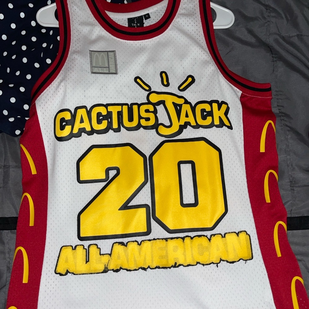 All-American Jersey - Red and Yellow